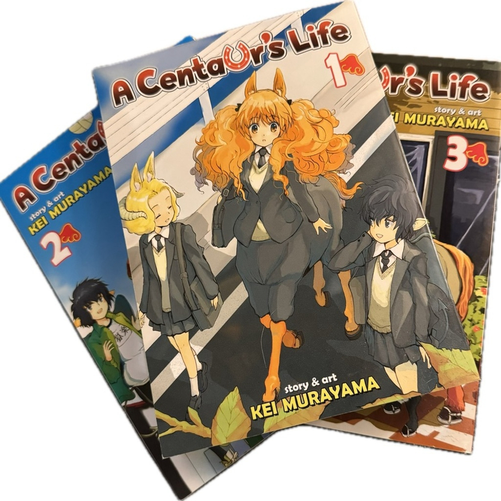 A Centuraur’s Life Volumes 1-3 Manga Books Like New